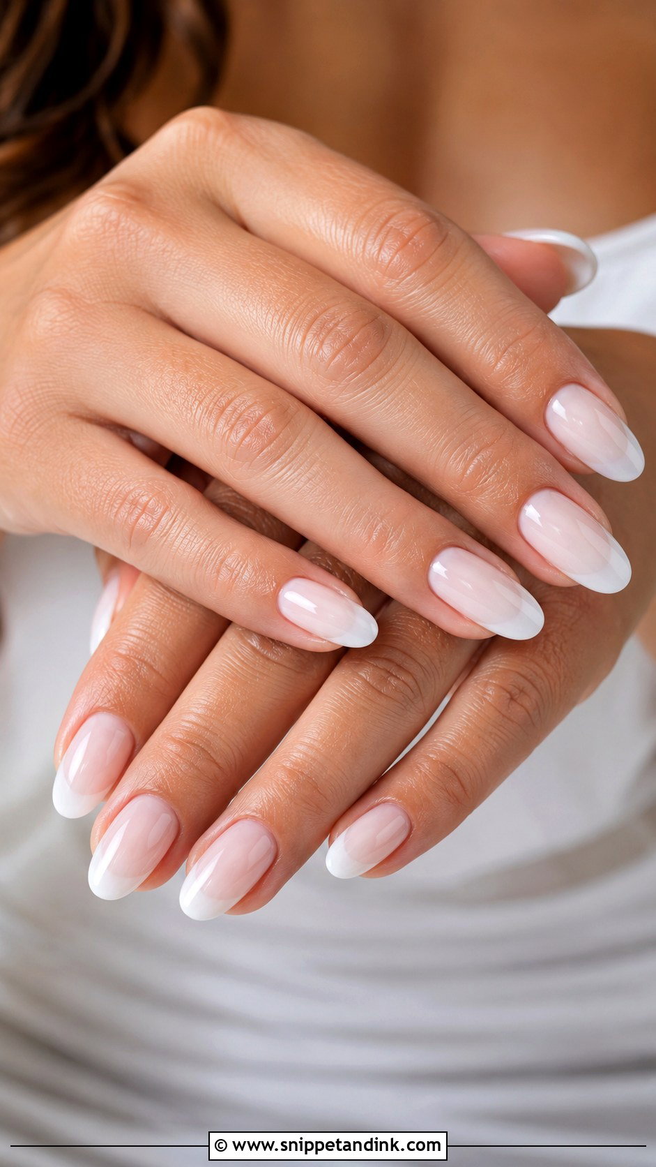 Milky French Wedding Nails - Snippet and Ink - 20 French Wedding Nails for Bride