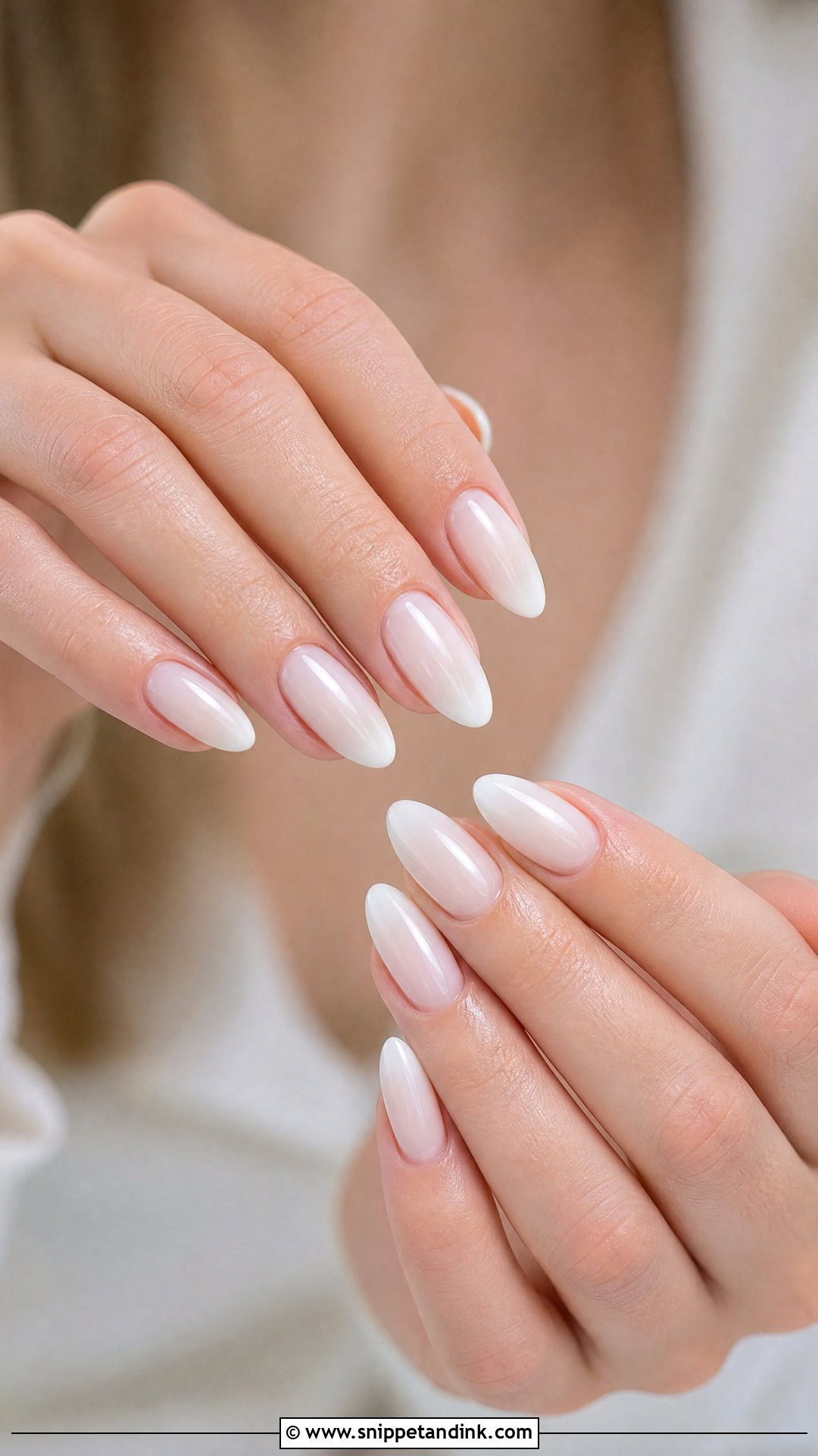 Milky French Wedding Nails - Snippet and Ink - 25 French Wedding Nails