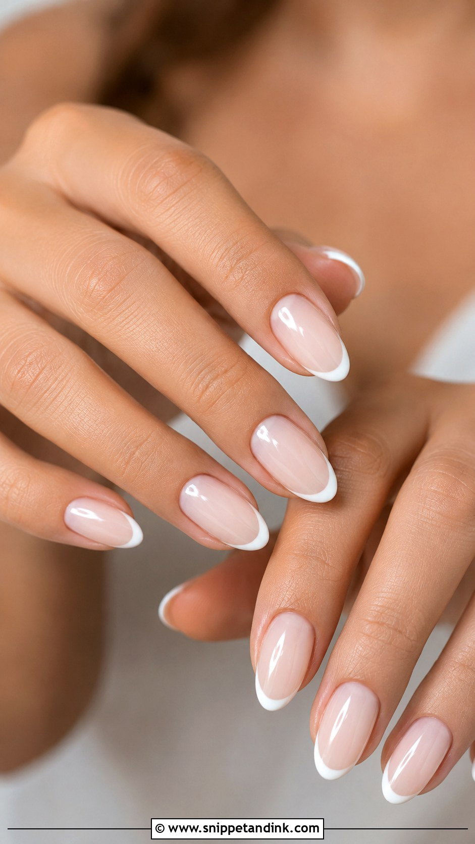 Milky French Wedding Nails - Snippet and Ink - 20 French Nails for Wedding