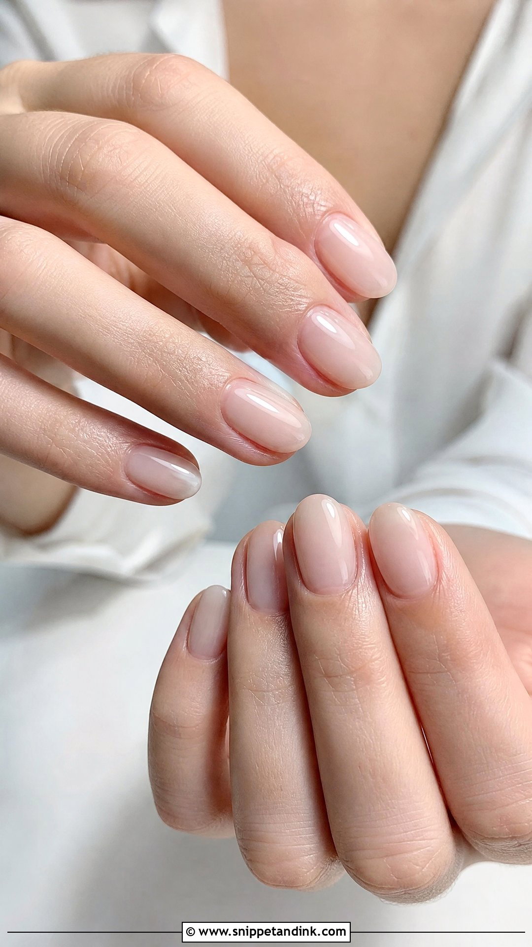 Milky Nude Wedding Nails - Snippet and Ink - 20 Nude Wedding Nails for Bride
