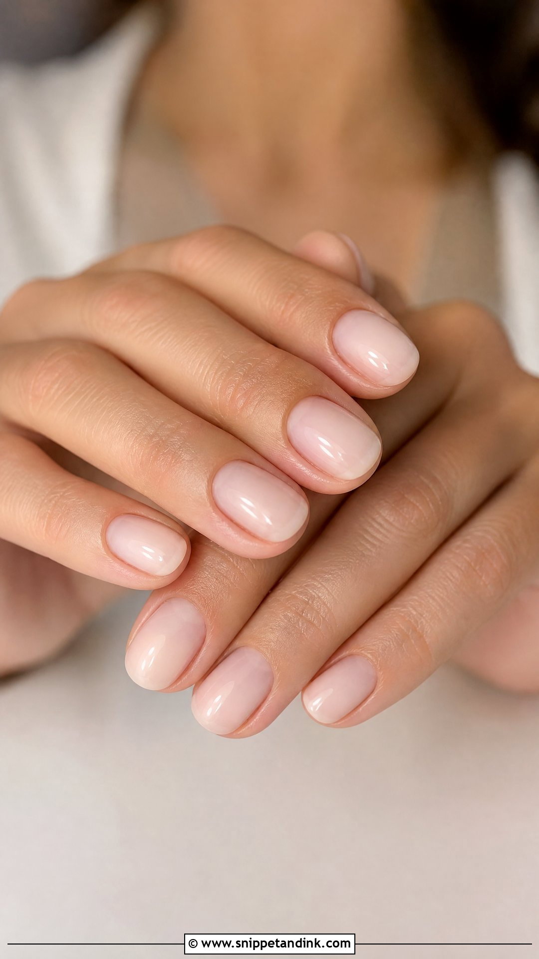 Milky Nude Wedding Nails - Snippet and Ink - 25 Nude Wedding Nails