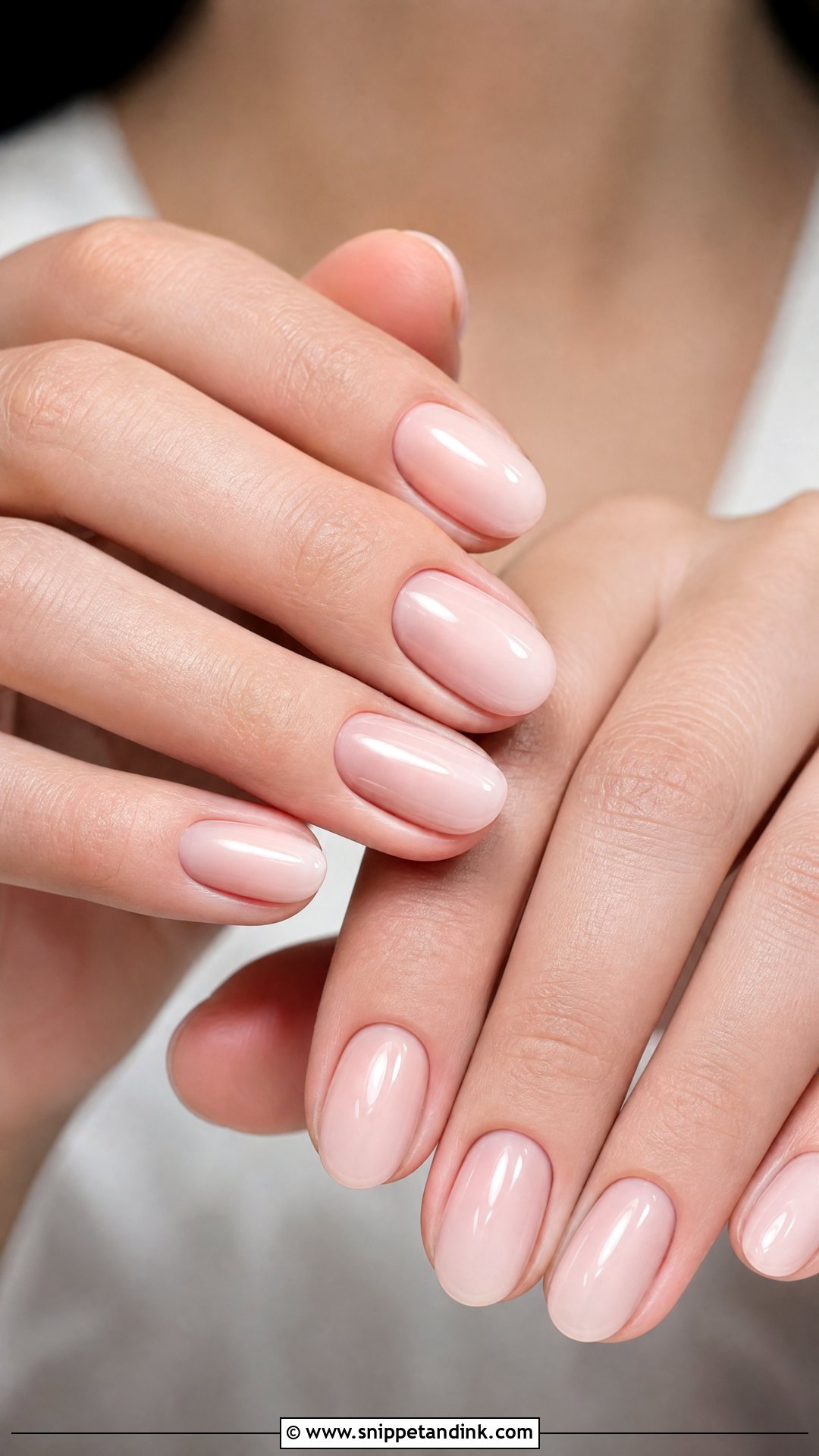 Milky Pink Bridal Nails - Snippet and Ink - 25 Pink Bridal Nails
