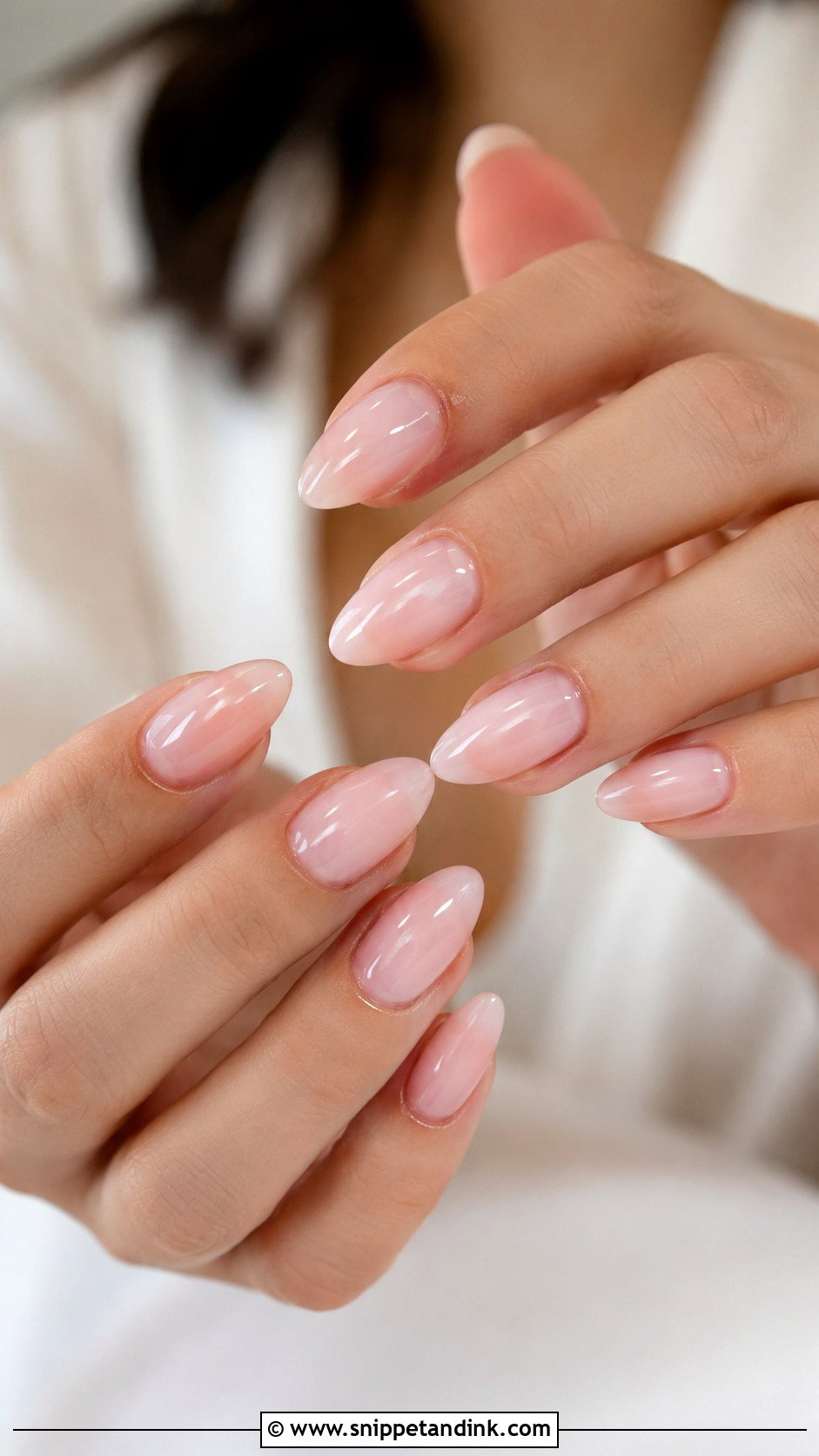 Milky Pink Bridal Nails - Snippet and Ink - 20 Pink Bridal Nails Brides