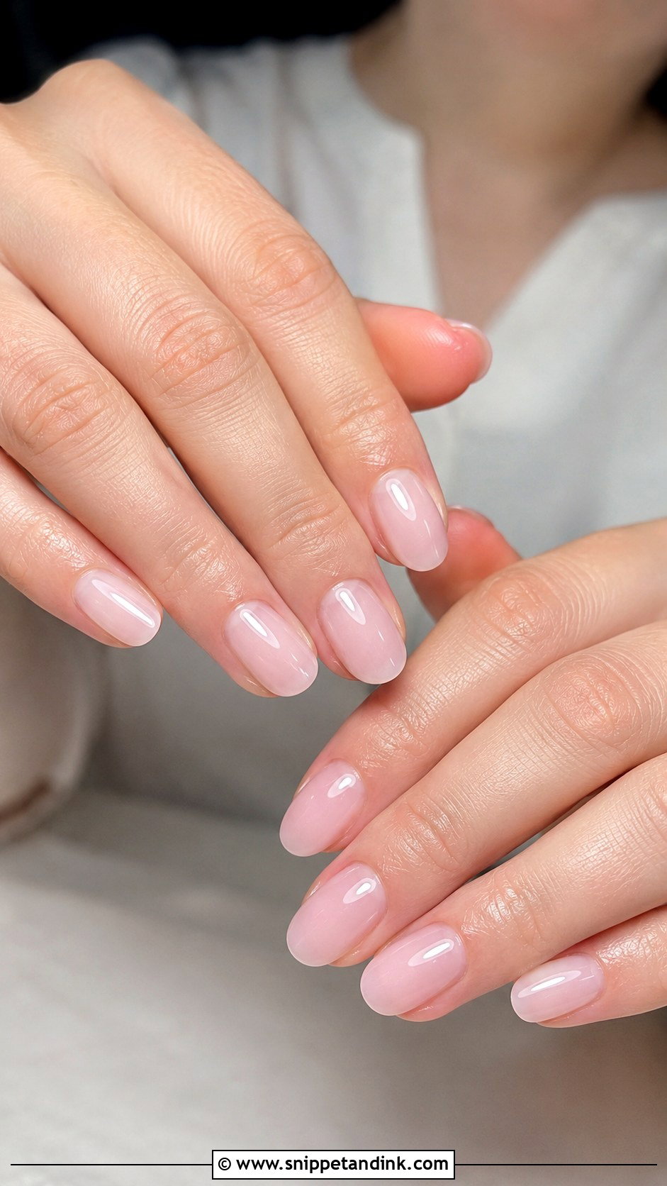 Milky Pink Marriage Nails - Snippet and Ink - 30 Marriage Nails