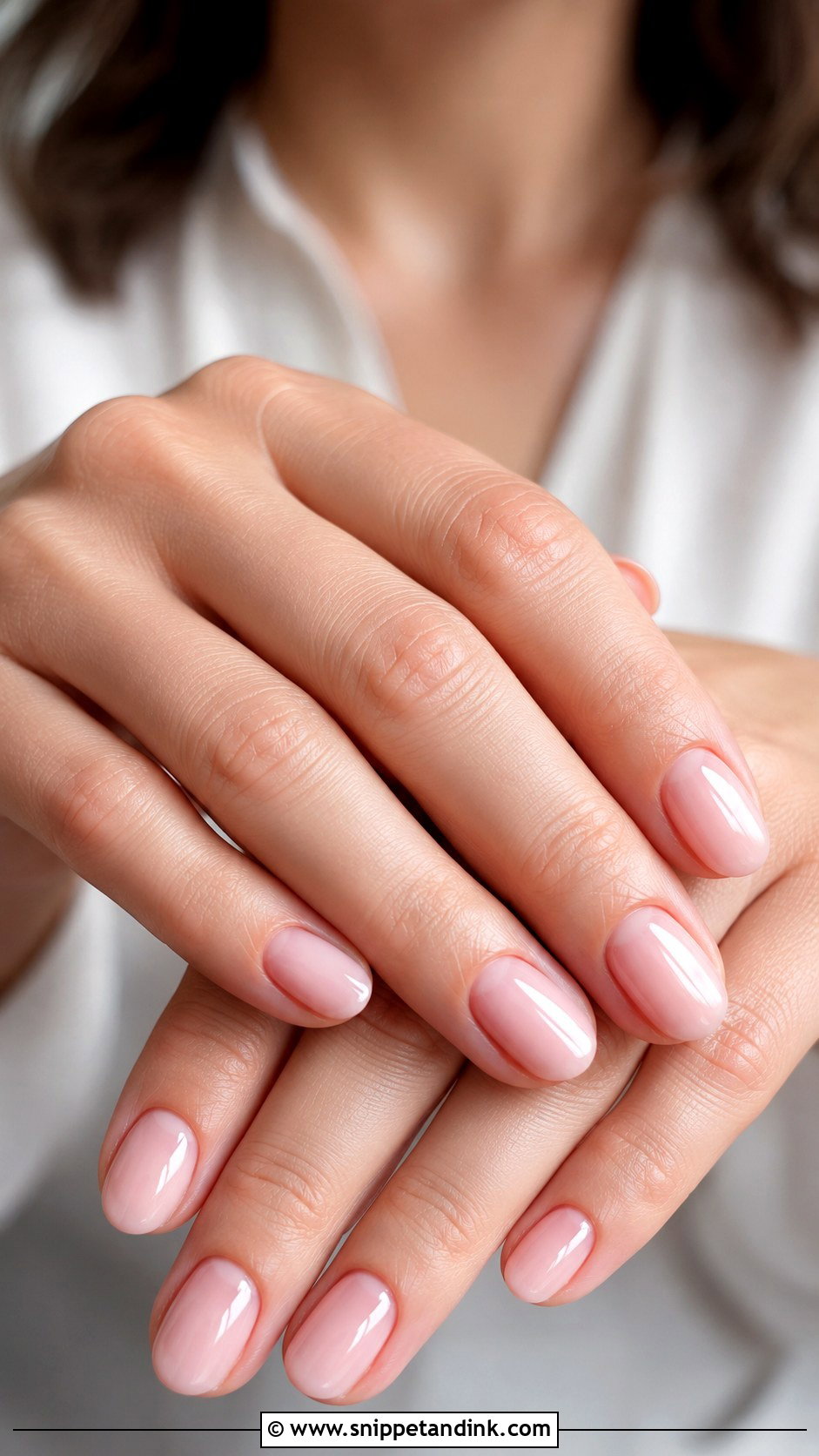 Milky Pink Spring Wedding Guest Nails - Snippet and Ink - 20 Spring Wedding Guest Nails