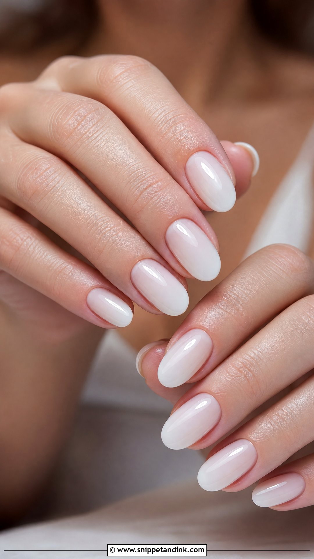 Milky White Acrylic Wedding Nails - Snippet and Ink - 25 Acrylic Wedding Nails for Bride