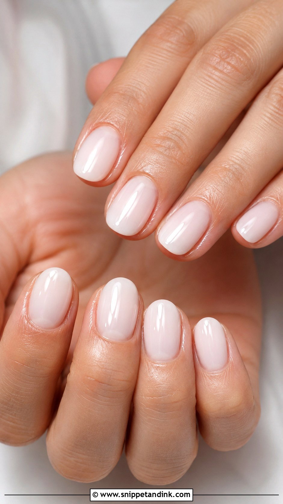 Milky White Bride Nails - Snippet and Ink - 20 Bride Nails 2025