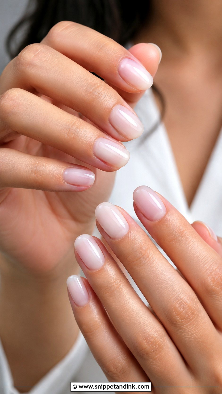 Milky White Bride Nails - Snippet and Ink - 20 White Bride Nails Wedding