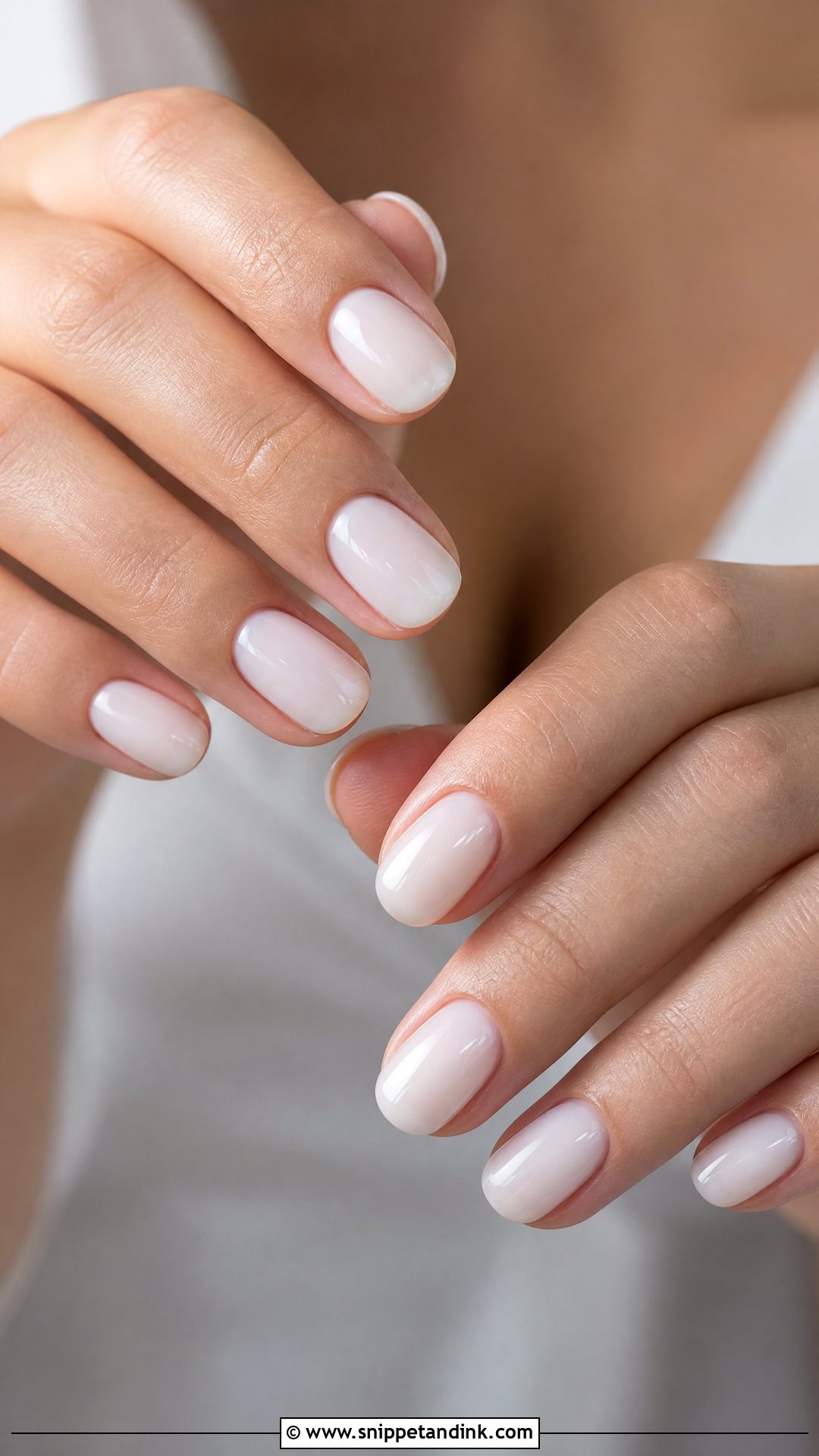 Milky White Bride Wedding Nails - Snippet and Ink - 25 Nail Designs for the Bride Wedding