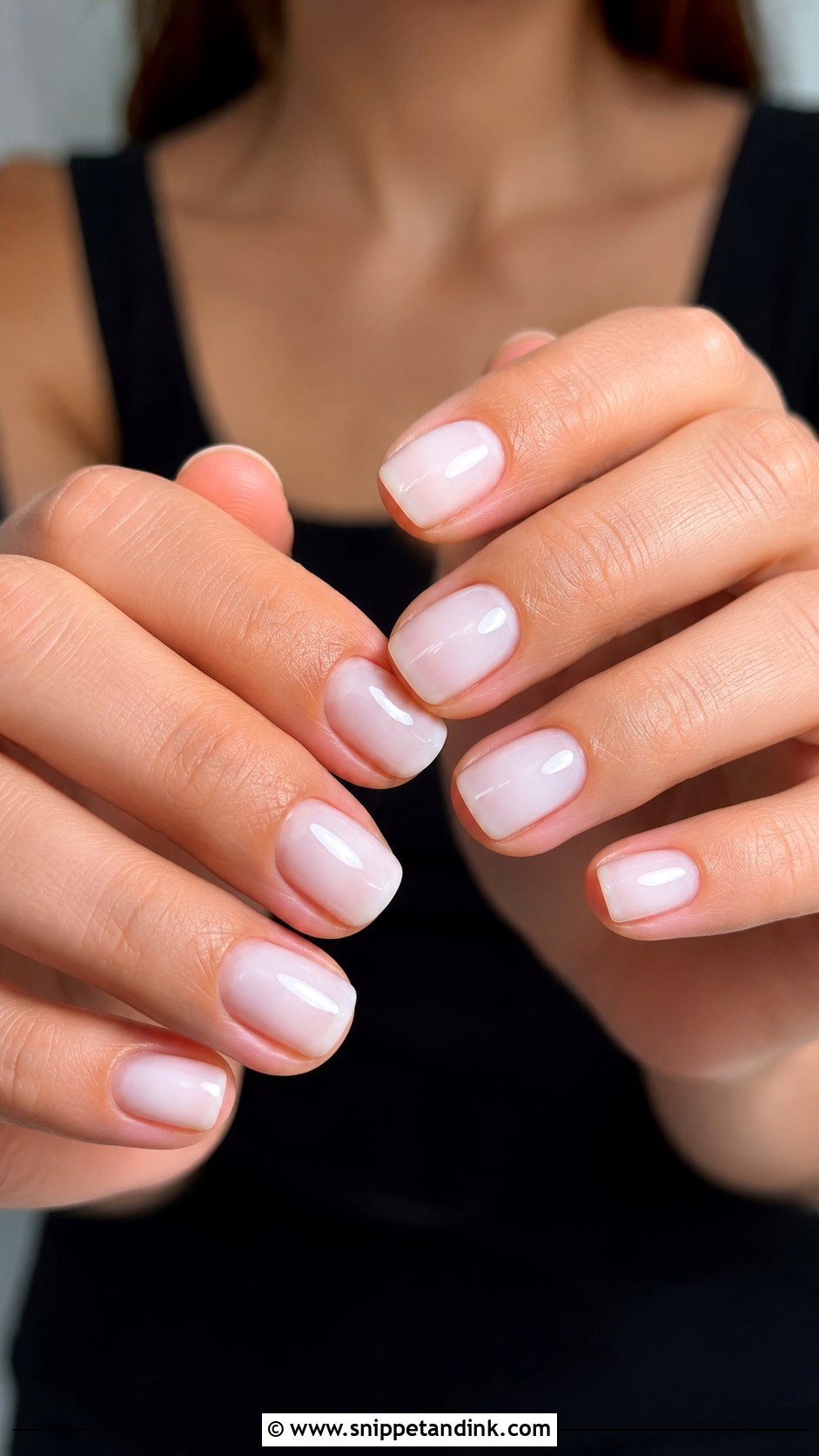 Milky White Bridesmaid Nails - Snippet and Ink - 20 Bridesmaid Nail Designs