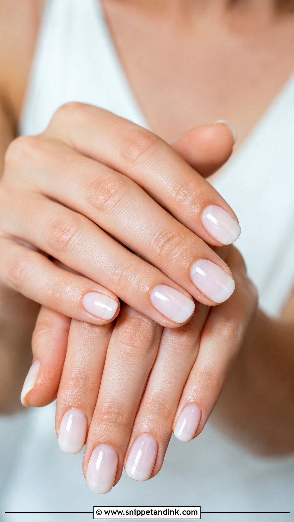 Milky White Bridesmaid Nails - Snippet and Ink - 20 Cute Bridesmaid Wedding Nails
