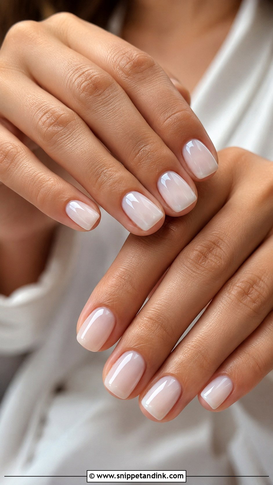 Milky White Bridesmaid Nails - Snippet and Ink - 20 Nail Art for Wedding Bridesmaid Ideas