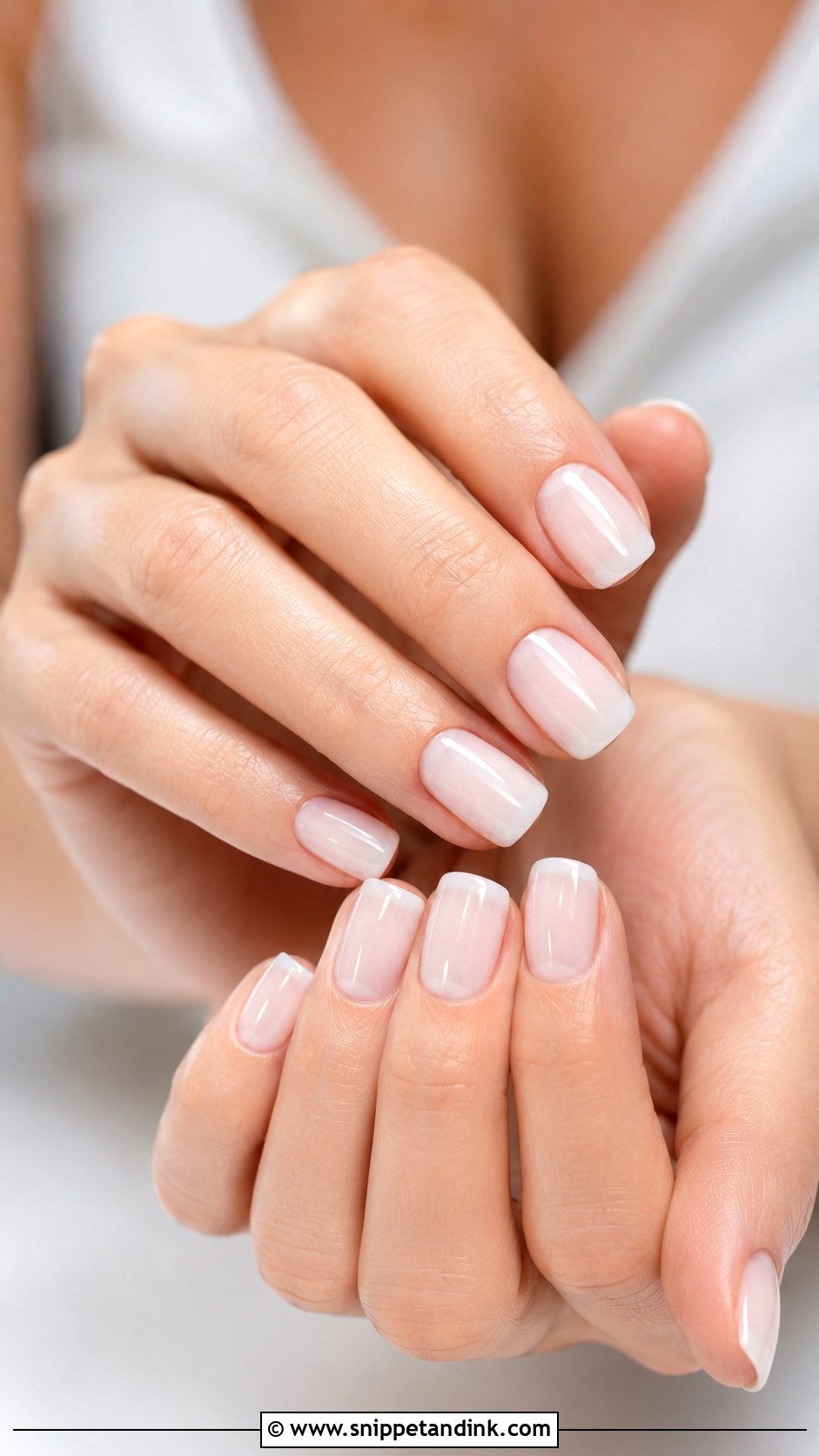 Milky White Bridesmaid Nails - Snippet and Ink - 20 Bridal Party Nails Bridesmaid