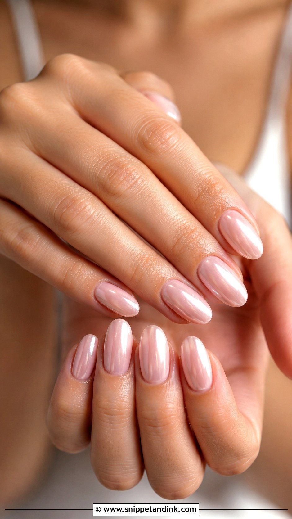 Milky White Bridesmaids Nails - Snippet and Ink - 30 Bridesmaids Nails