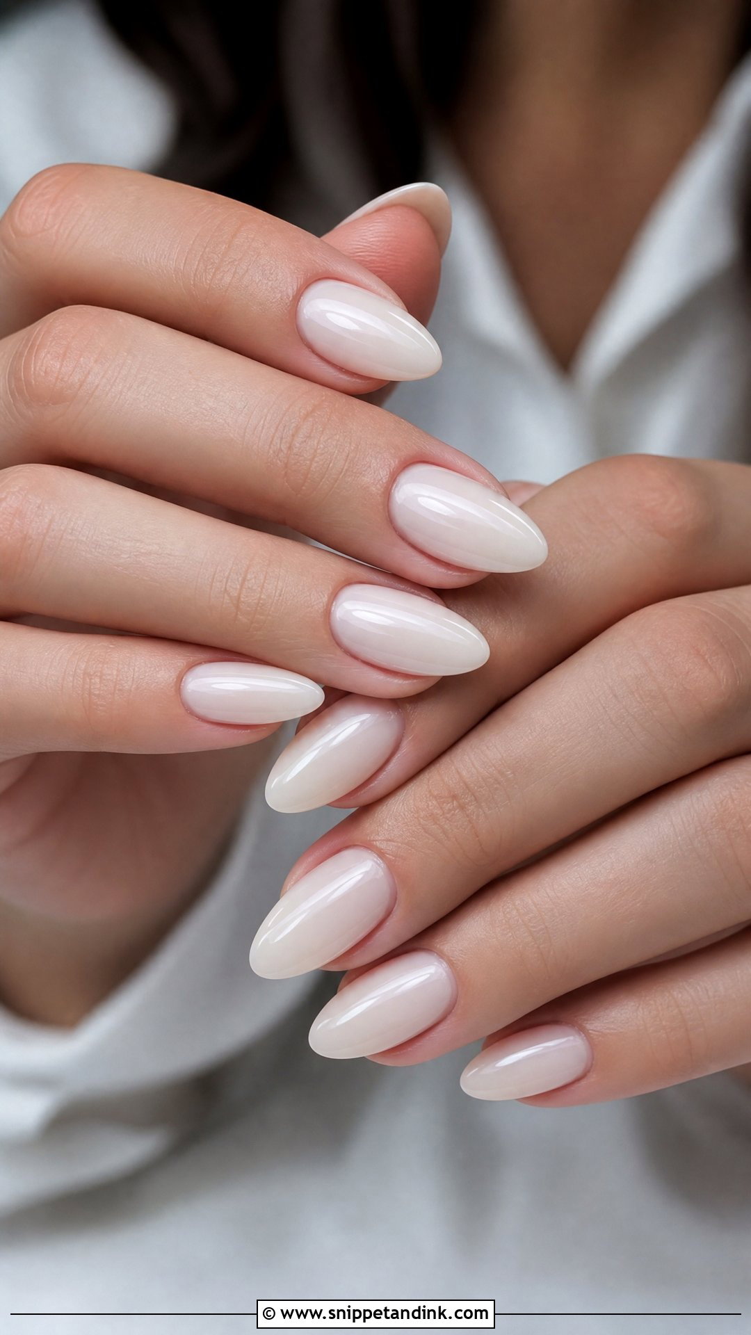 Milky White Fall Wedding Nails - Snippet and Ink - 25 Fall Wedding Nails for Bride