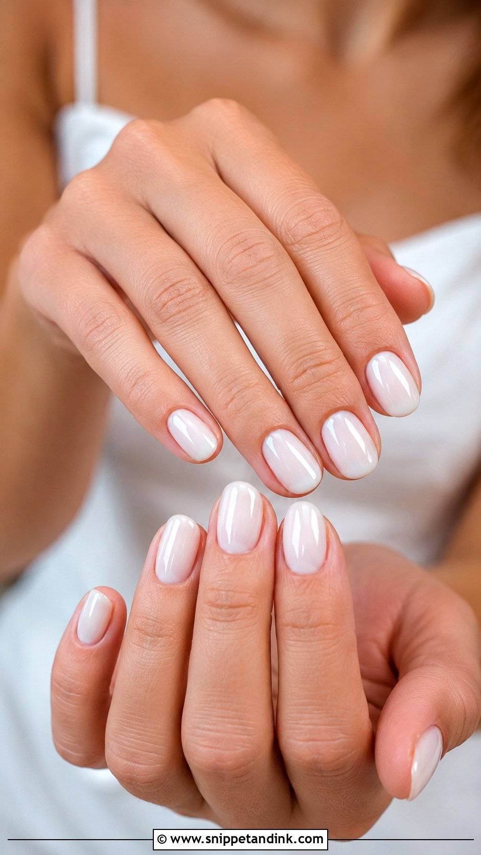 Milky White Fall Wedding Nails - Snippet and Ink - 20 Fall Nails for Wedding