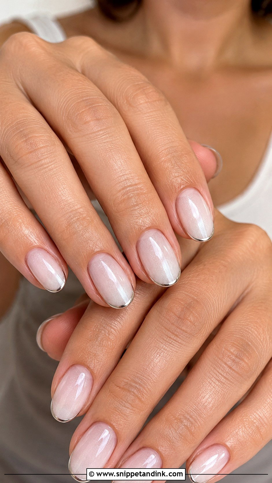 Milky White Hens Party Nails - Snippet and Ink - 20 Hens Party Nails