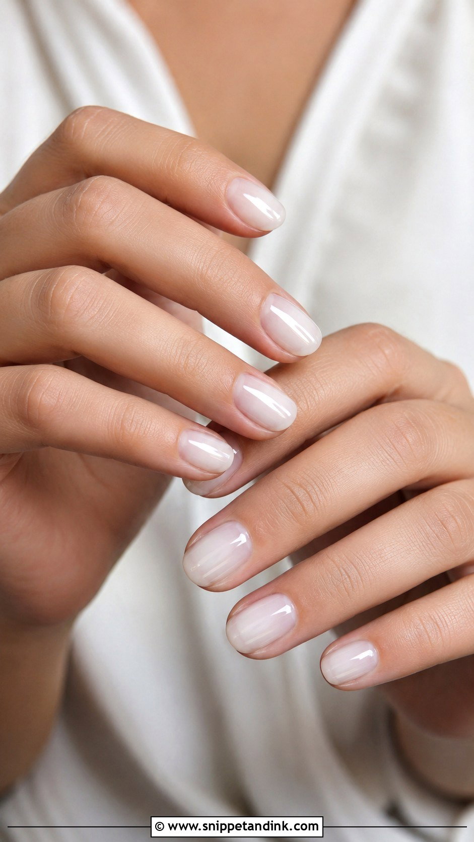 Milky White Honeymoon Nails - Snippet and Ink - 20 Honey Moon Nails