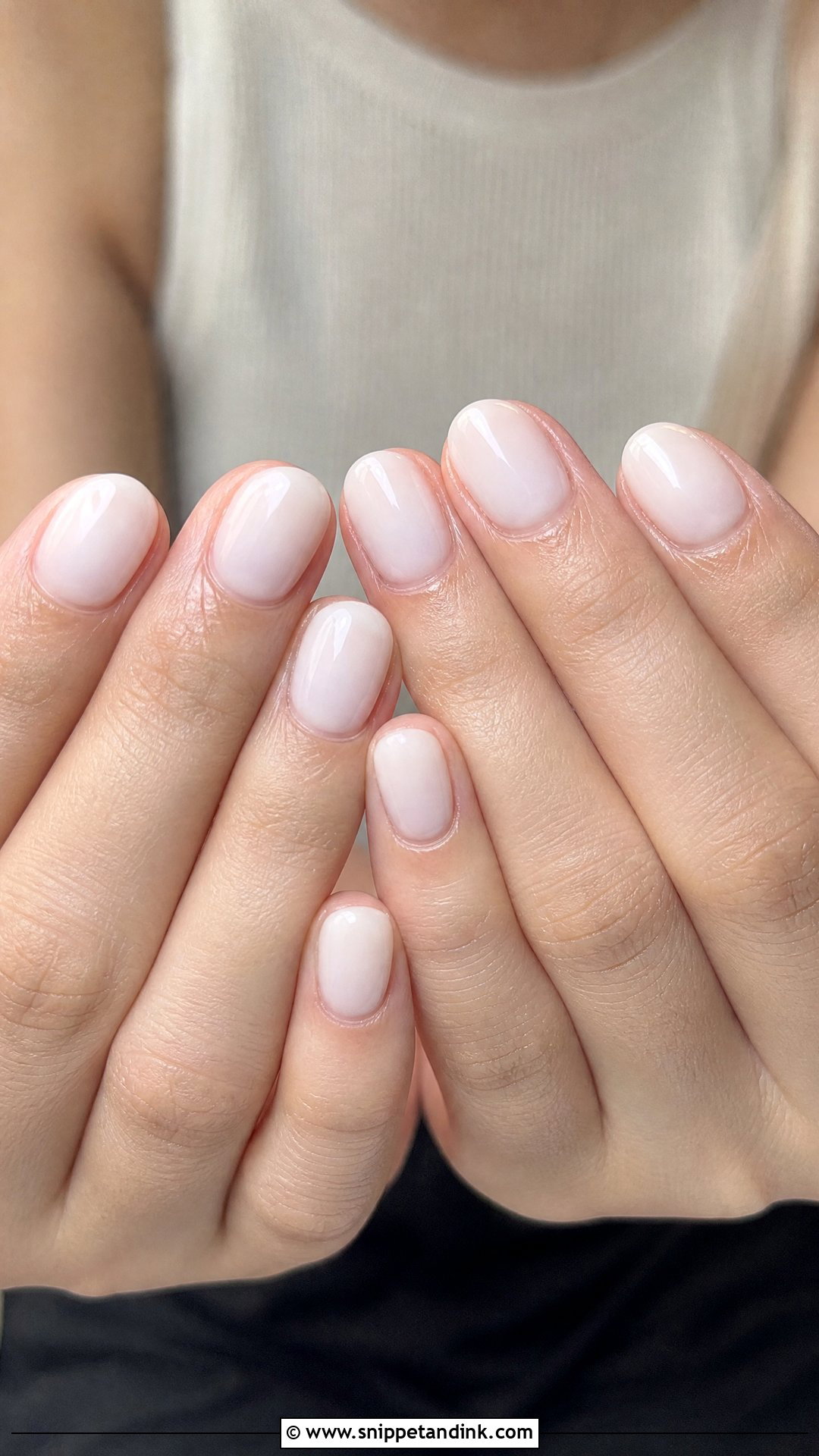 Milky White Nails For Sister Wedding - Snippet and Ink - 20 Nails for Sisters Wedding