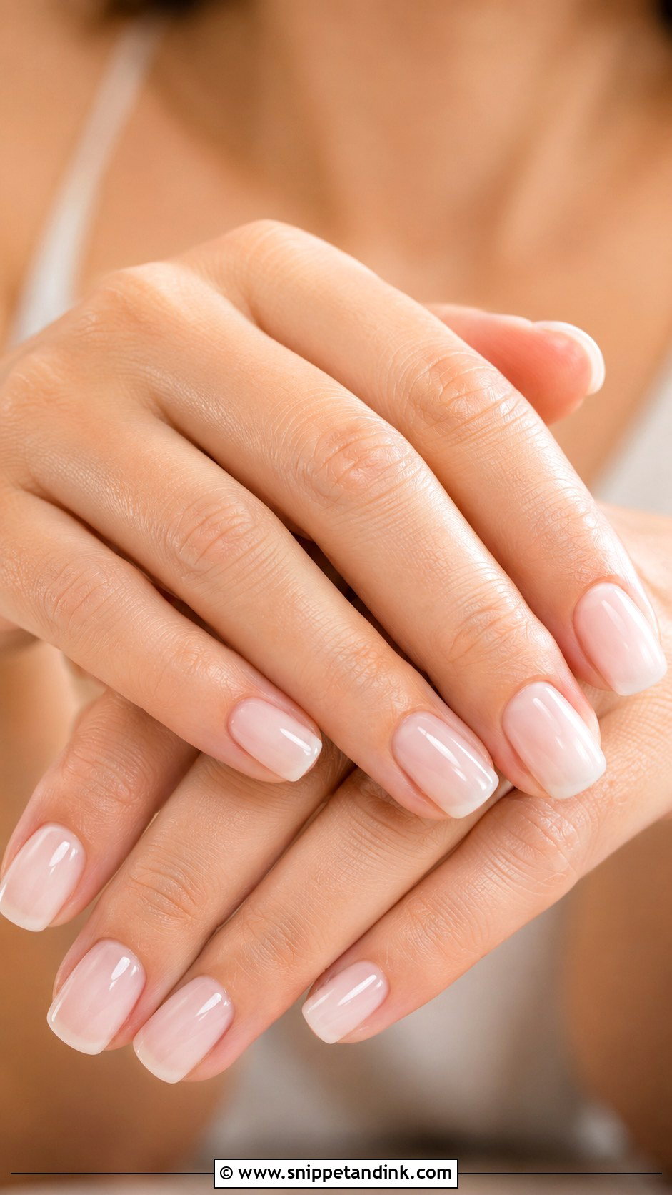 Milky White Nude Wedding Nails - Snippet and Ink - 20 Milky White Wedding Nails