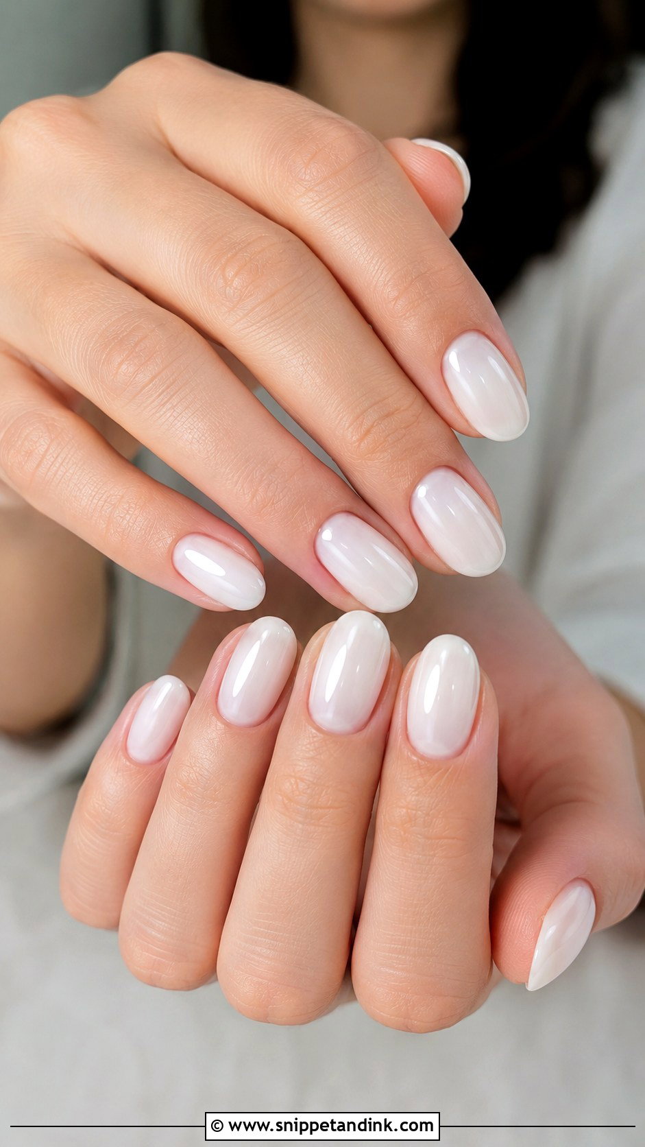 Milky White October Wedding Nails - Snippet and Ink - 20 October Wedding Nails
