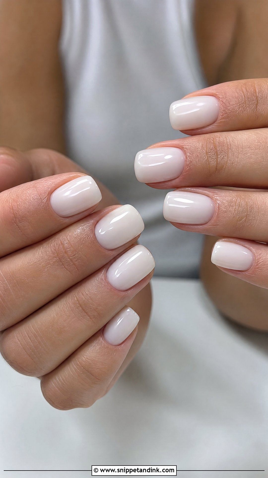 Milky White Vintage Wedding Nails - Snippet and Ink - 20 Vintage Wedding Nails for Bride