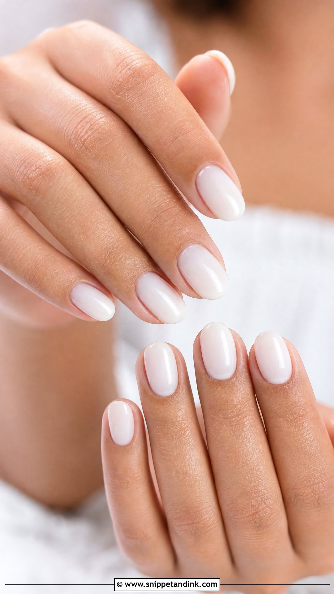 Milky White Wedding Nail Extensions - Snippet and Ink - 25 Nail Extension Designs for Wedding