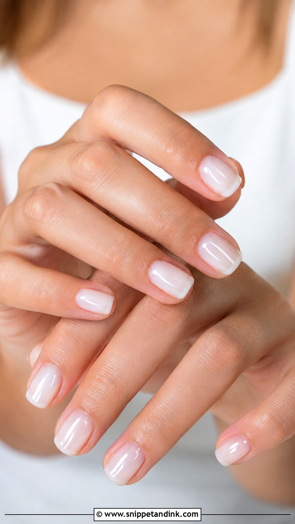 Milky White Wedding Nails - Snippet and Ink - 20 Elegant Nails for Wedding