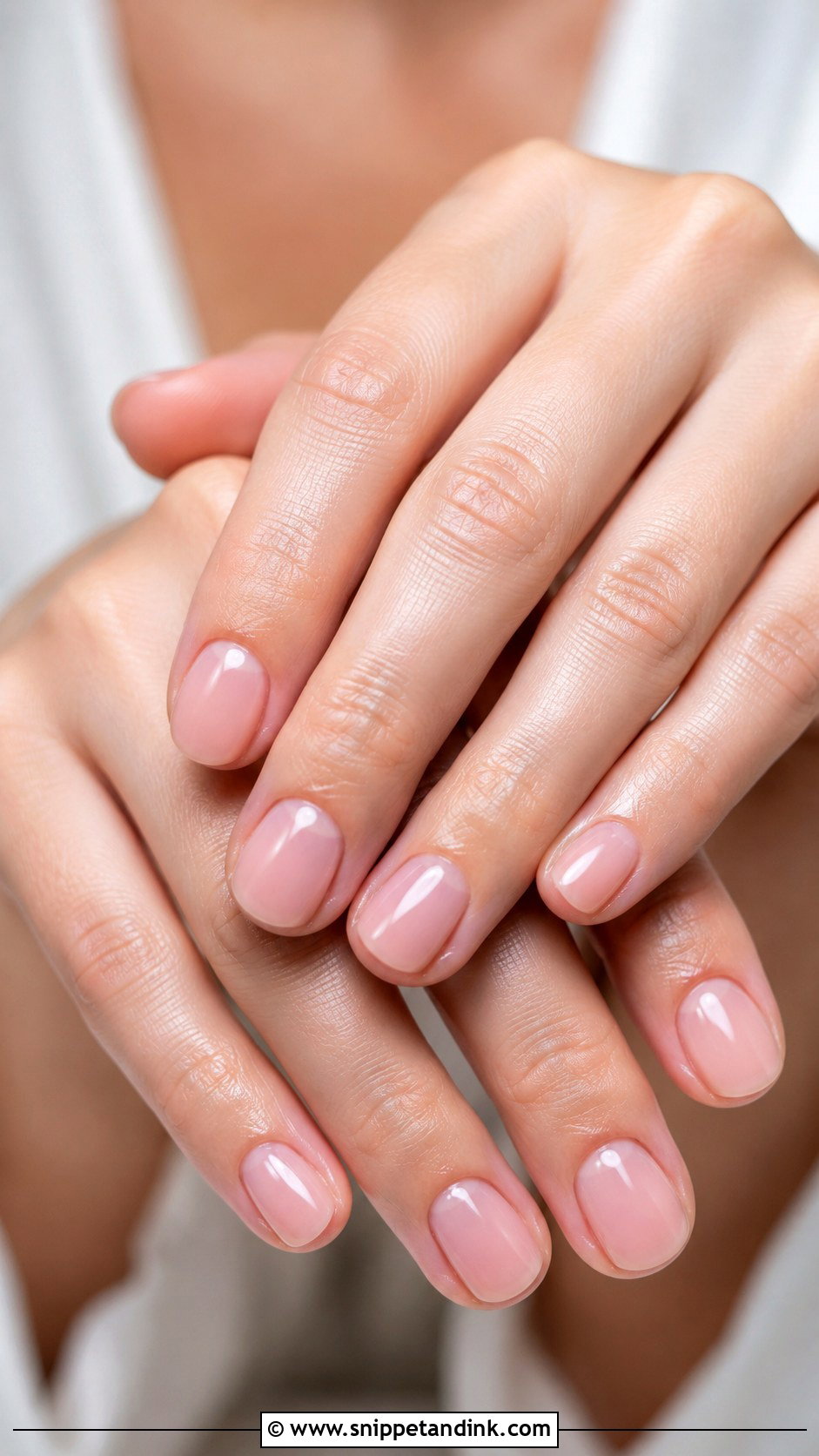 Milky White Wedding Nails - Snippet and Ink - 20 Nail Idea for Wedding Ideas