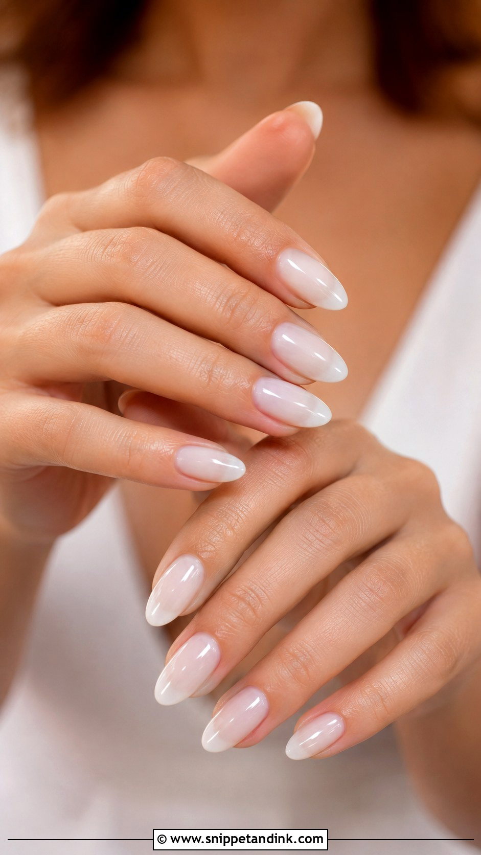 Milky White Wedding Nails - Snippet and Ink - 20 Nail Ideas for a Wedding