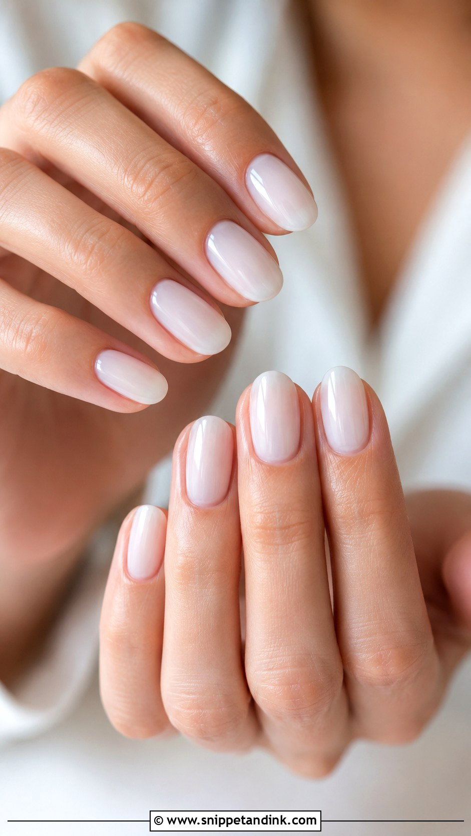 Milky White Wedding Nails - Snippet and Ink - 20 Pretty Wedding Nails