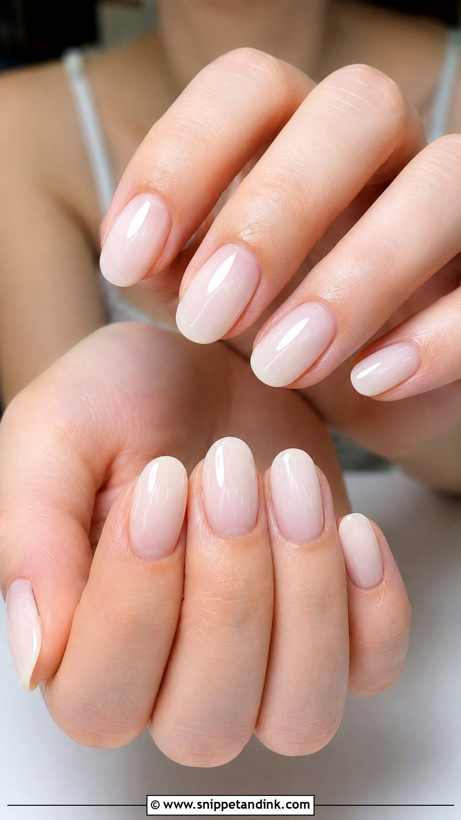 Milky White Wedding Nails - Snippet and Ink - 20 Classy Nails for Wedding