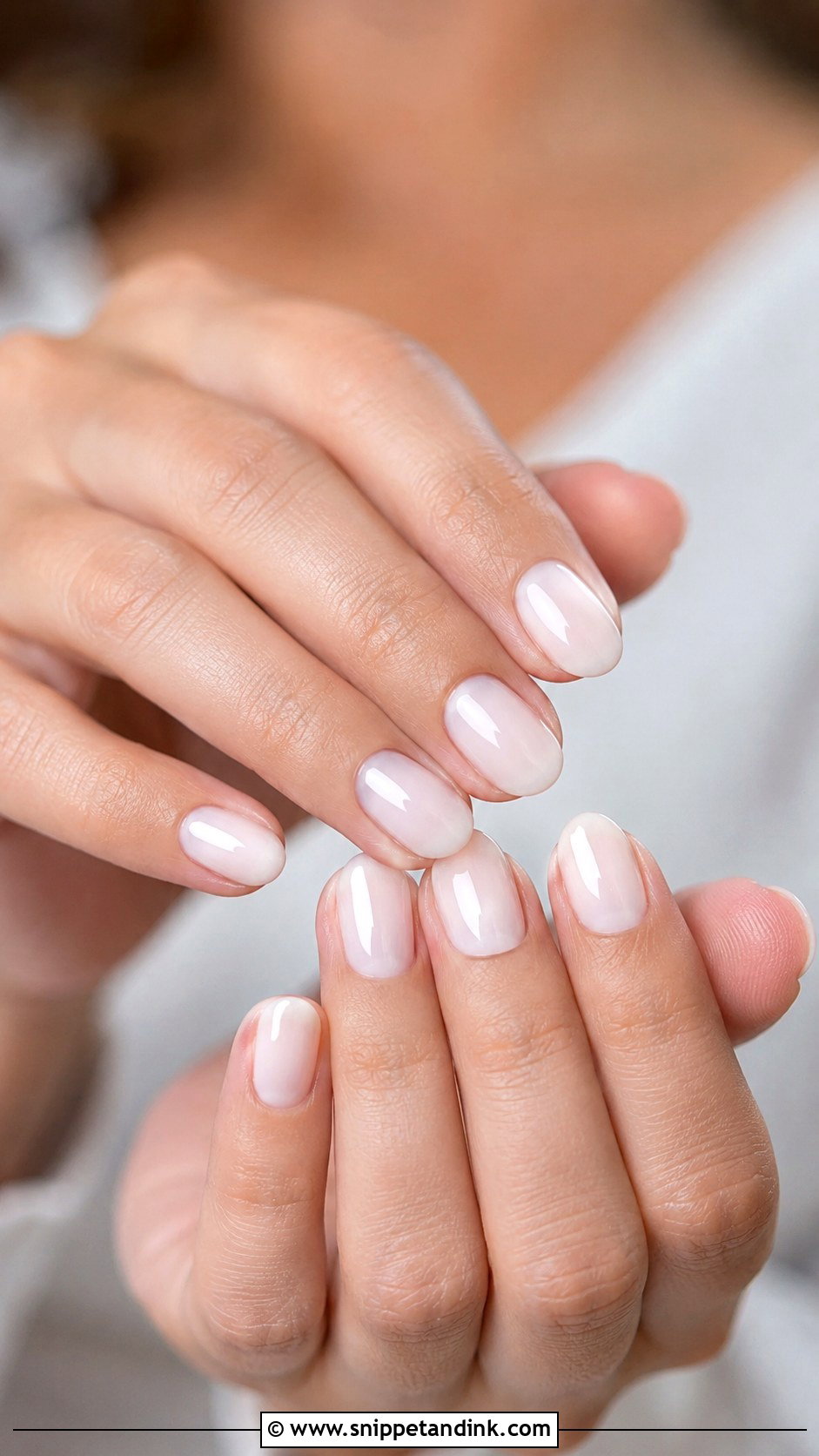 Milky White Wedding Nails - Snippet and Ink - 20 Wedding Nails for Bride 2025