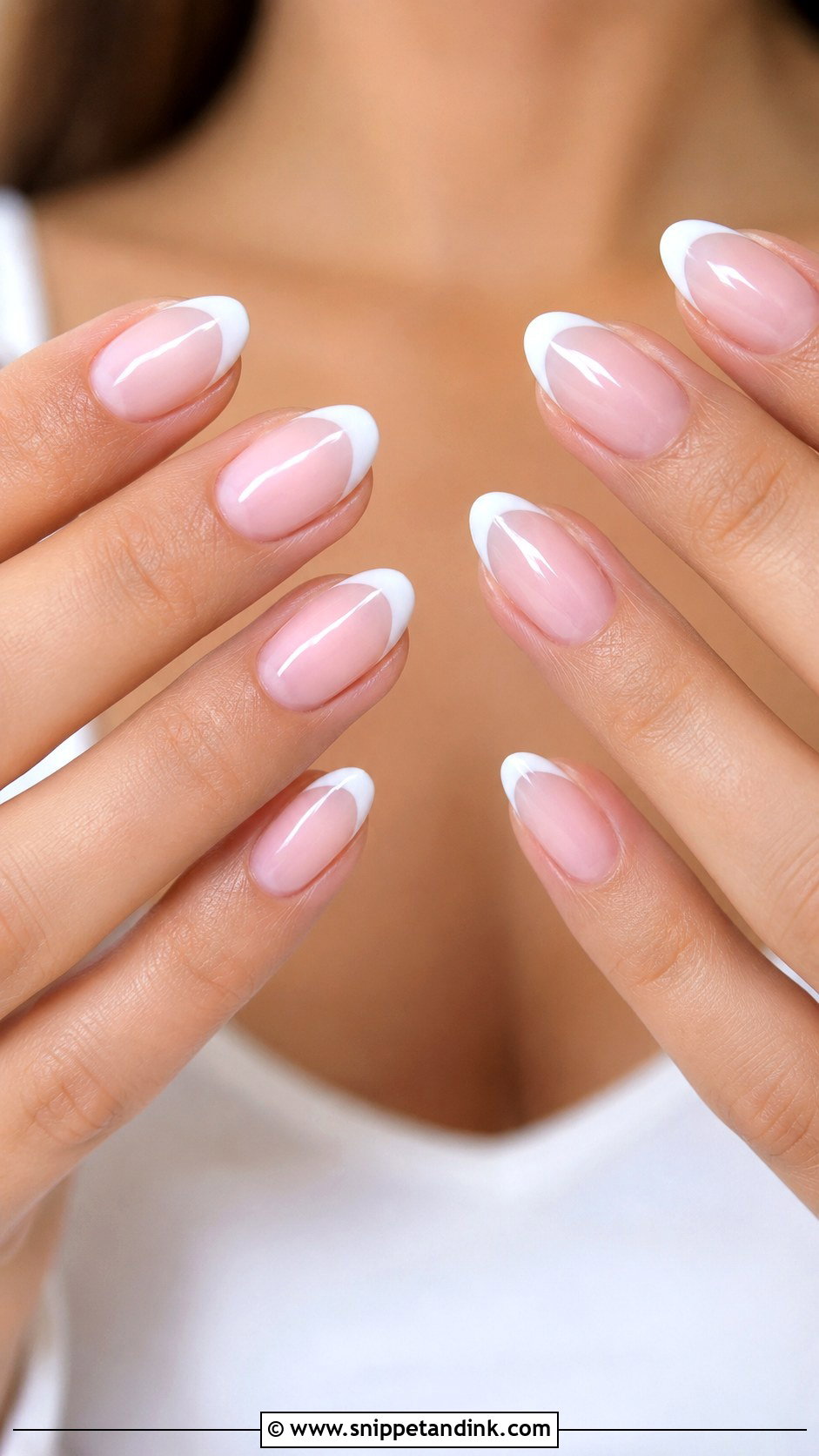 Milky White Wedding Nails - Snippet and Ink - 20 Wedding Nails Design the Bride