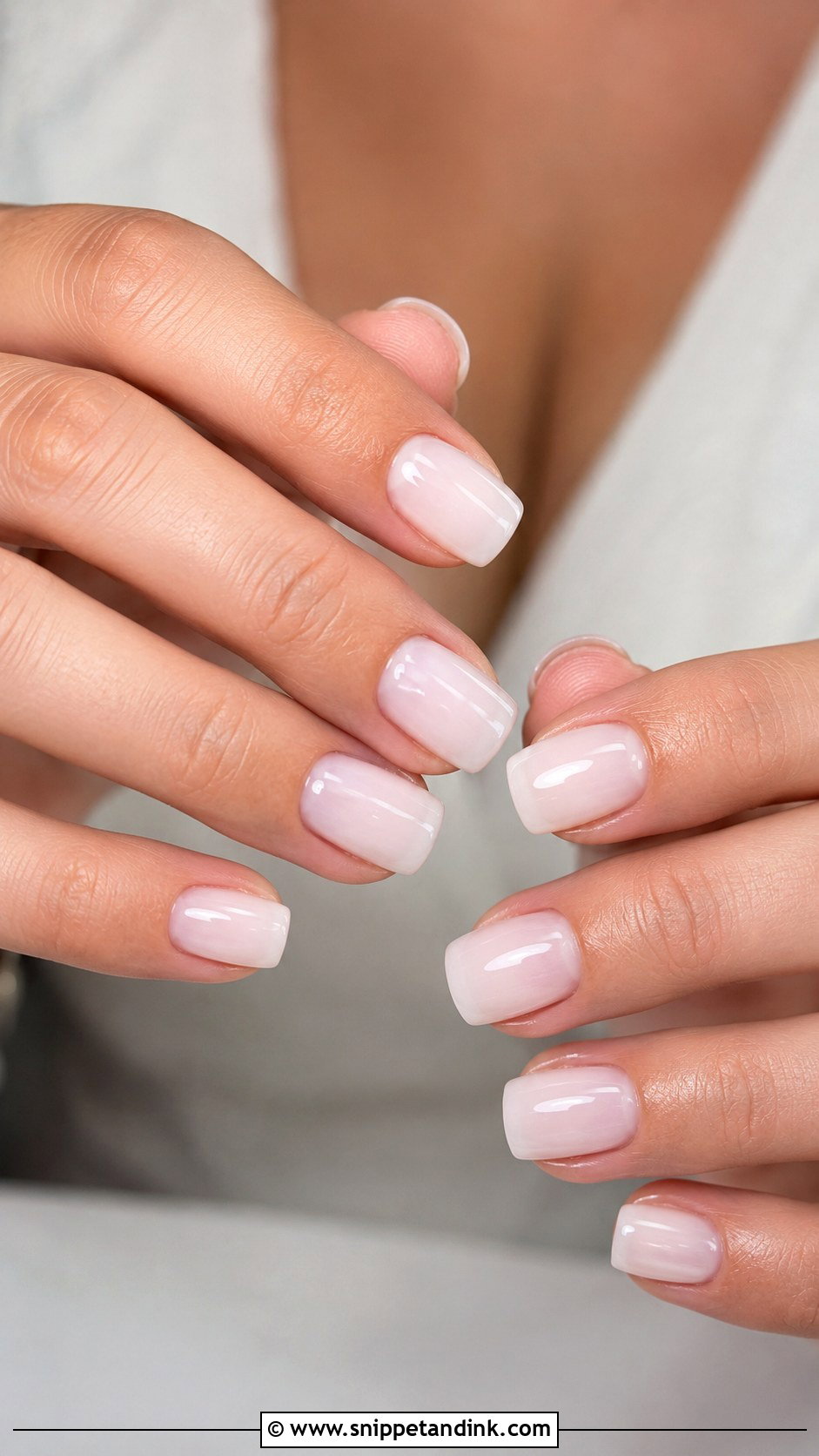 Milky White Wedding Nails - Snippet and Ink - 20 Wedding Nails Inspo for Bride