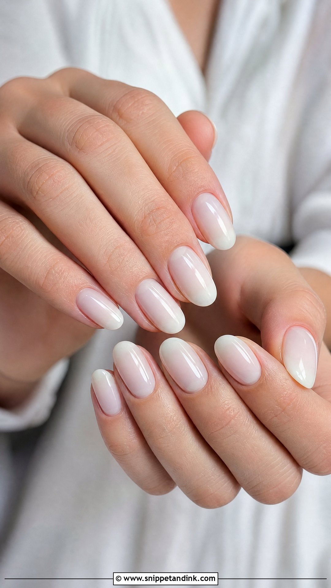 Milky White Wedding Nails - Snippet and Ink - 25 Nail Art Designs for Wedding