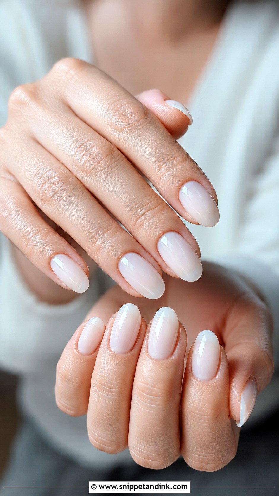 Milky White Wedding Nails - Snippet and Ink - 20 Cute Nails for a Wedding