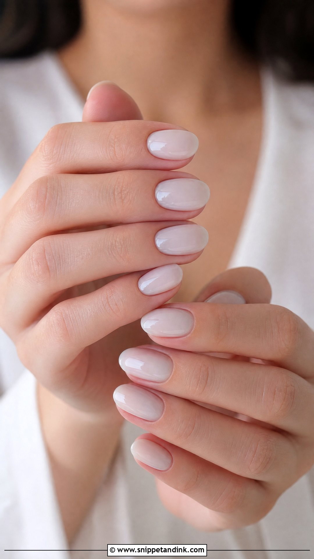 Milky White Wedding Nails - Snippet and Ink - 25 White Wedding Nails for Bride