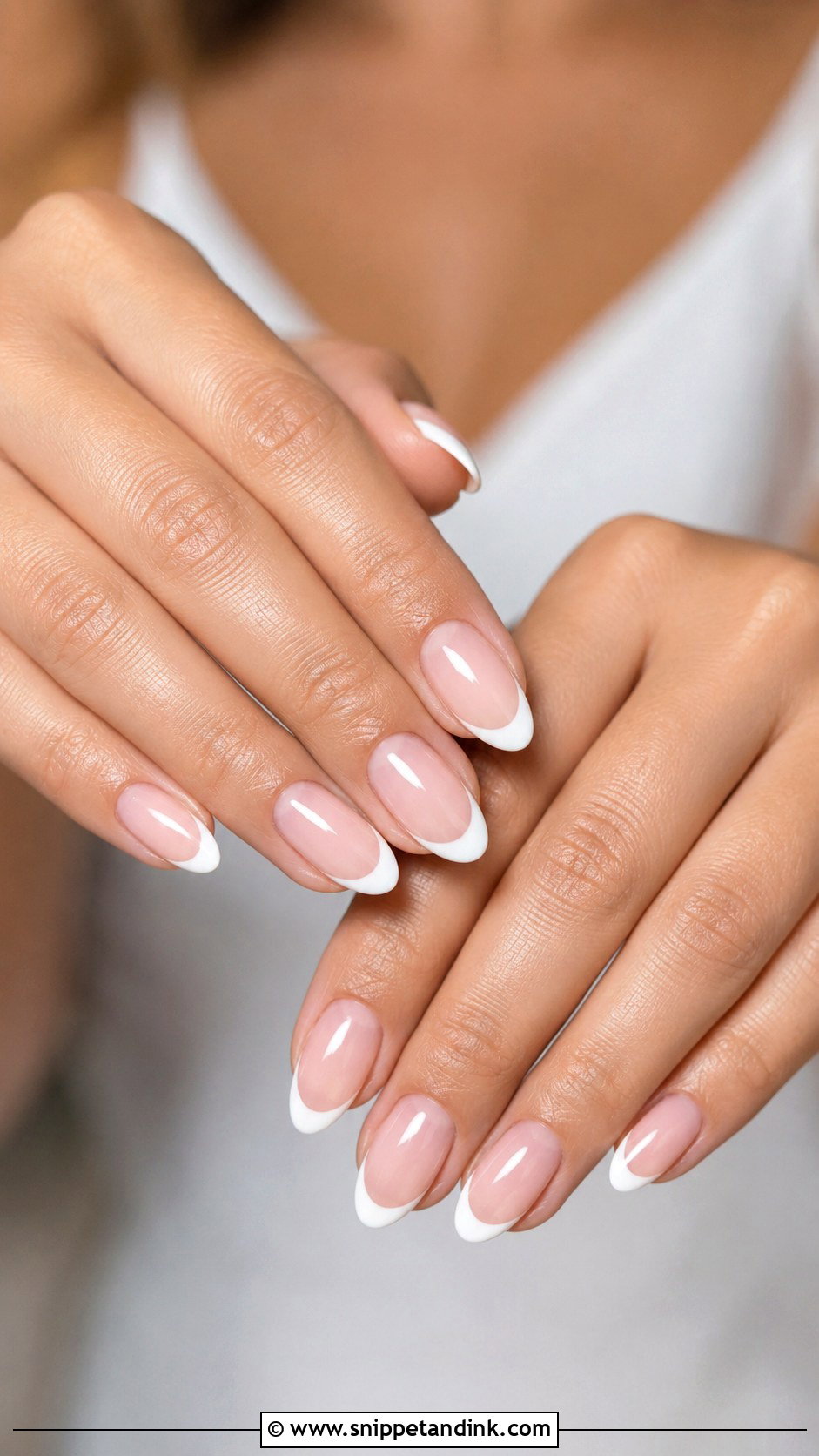 Milky White Wedding Nails - Snippet and Ink - 35 Wedding Nails