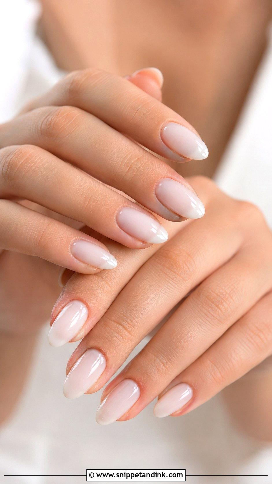 Milky White Wedding Nails For Bride - Snippet and Ink - 20 Cute Wedding Nails the Bride