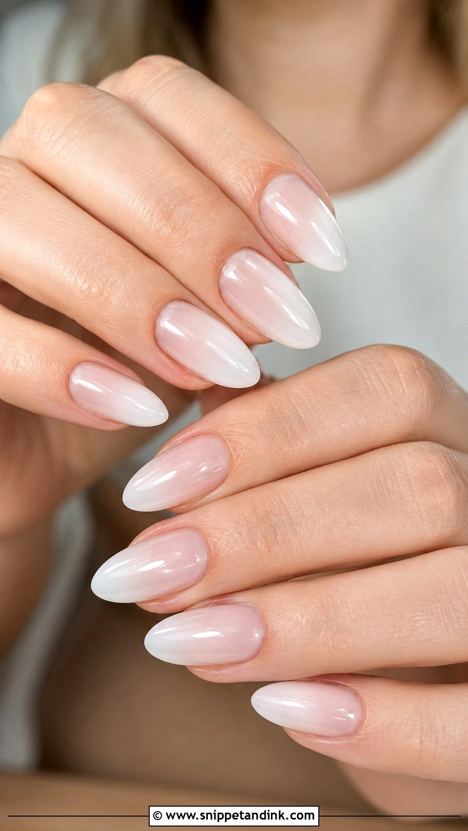 Milky White Winter Wedding Nails - Snippet and Ink - 20 Winter Wedding Nails for Bride