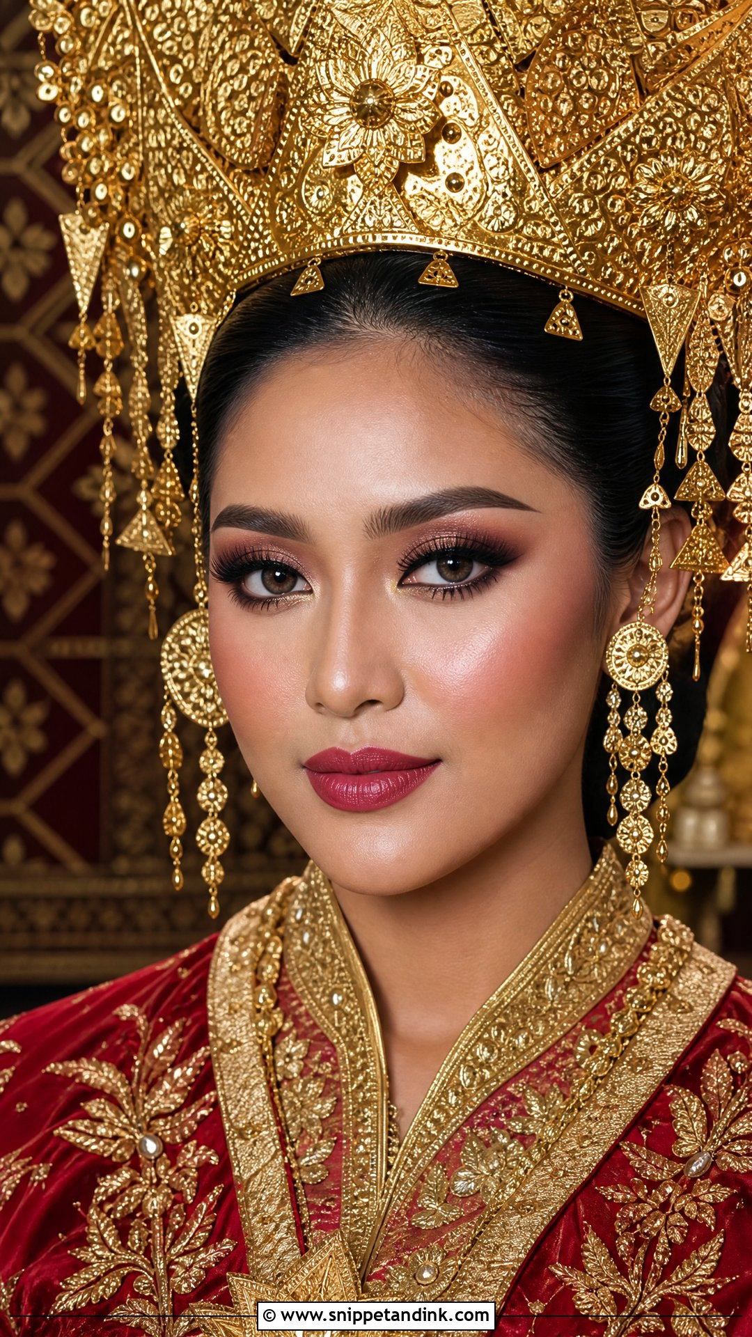 Minang Wedding Makeup - Snippet and Ink - 20 Indonesia Wedding Makeup Ideas