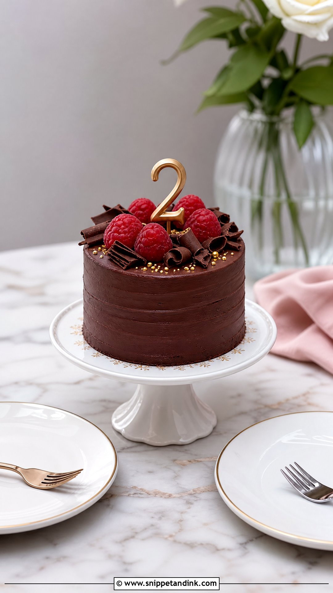 Mini Anniversary Cake - Snippet and Ink - 30 2 Year Anniversary Cake Ideas