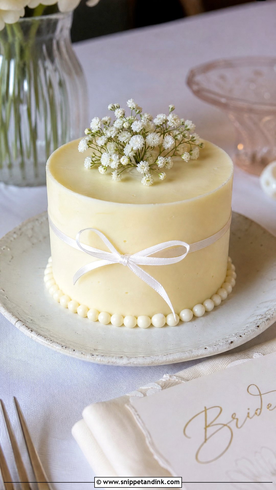 Mini Bride Cake - Snippet and Ink - 25 Bride Cake Ideas