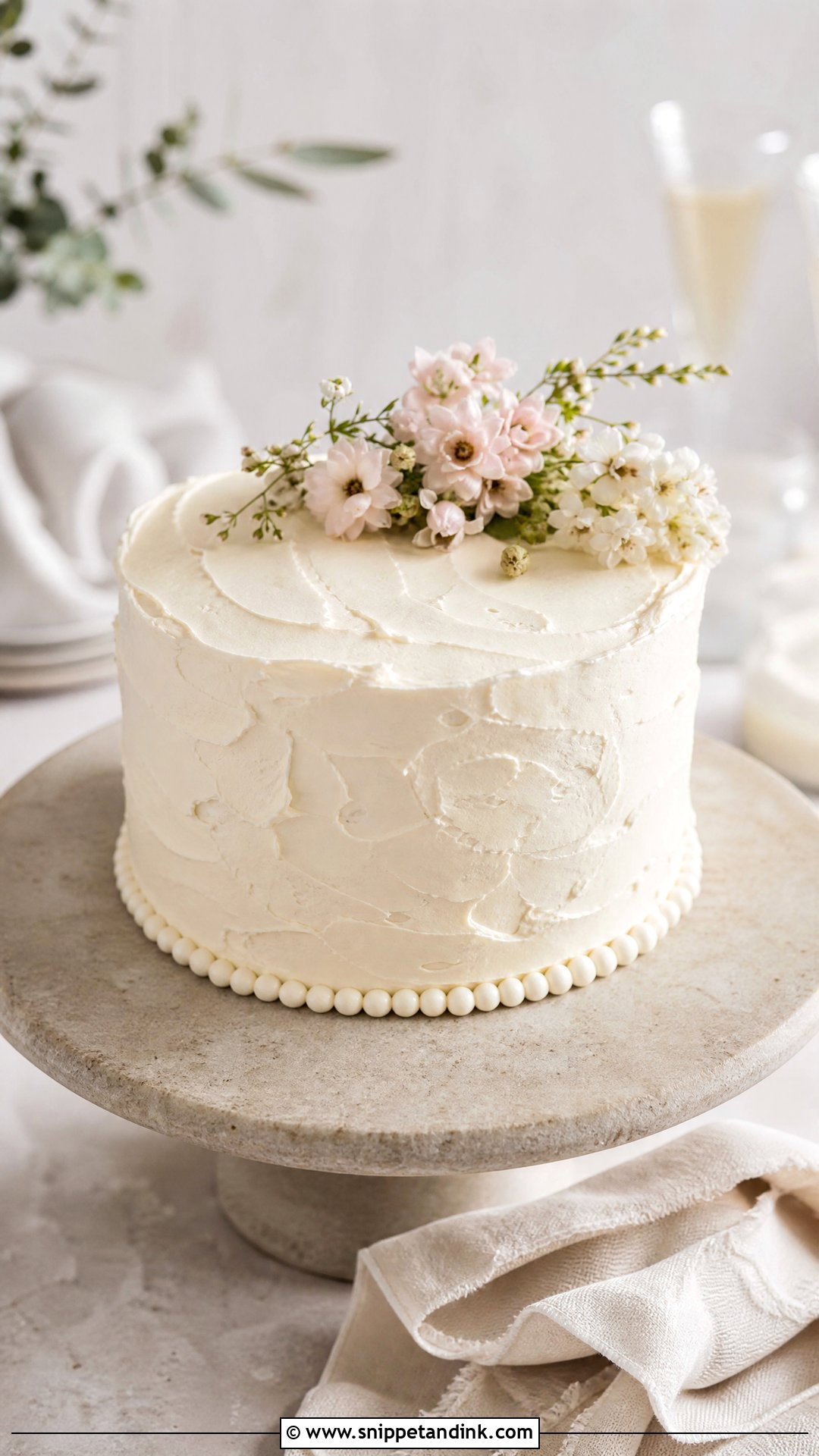 Mini Buttercream Wedding Cake - Snippet and Ink - 20 Mini Wedding Cake Ideas