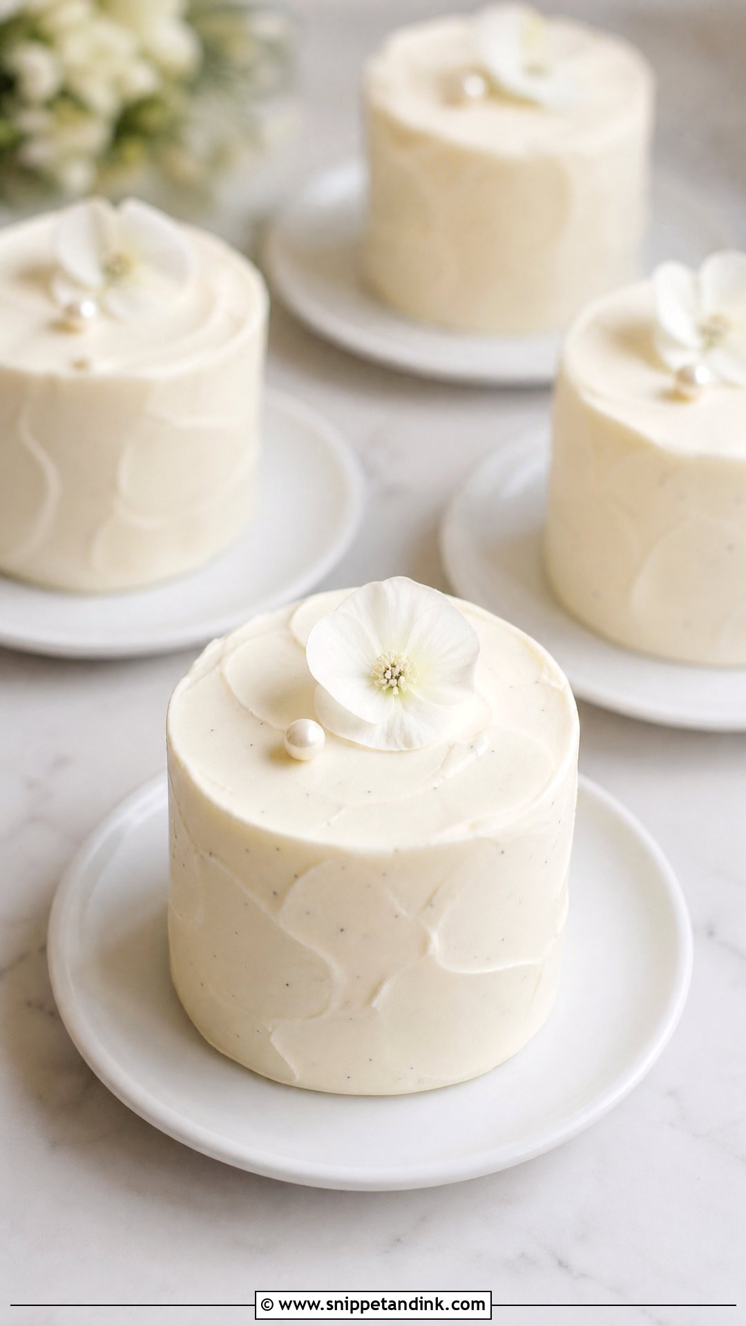 Mini Buttercream Wedding Cakes - Snippet and Ink - 20 Mini Wedding Cakes