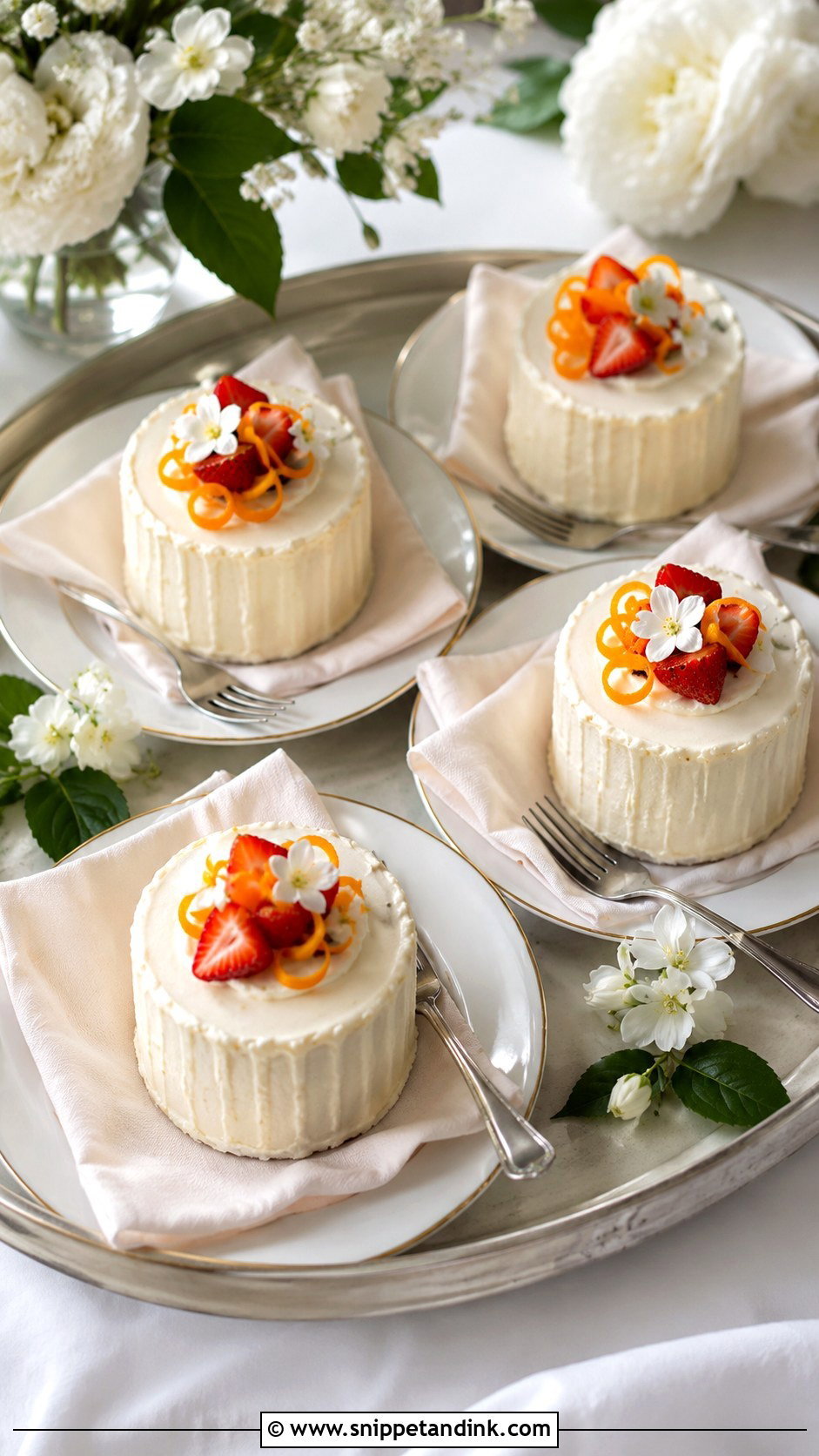 Mini Casata Wedding Cakes - Snippet and Ink - 20 Casata Cake Ideas for Wedding