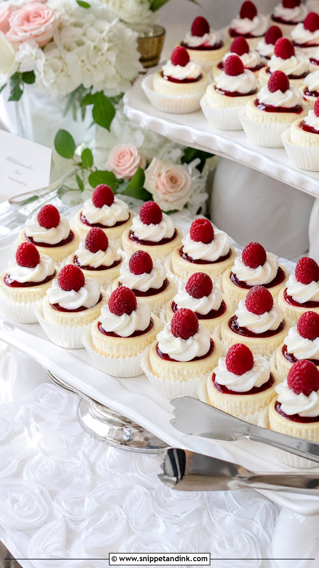 Mini Cheesecakes - Snippet and Ink - 20 Wedding Dessert Ideas