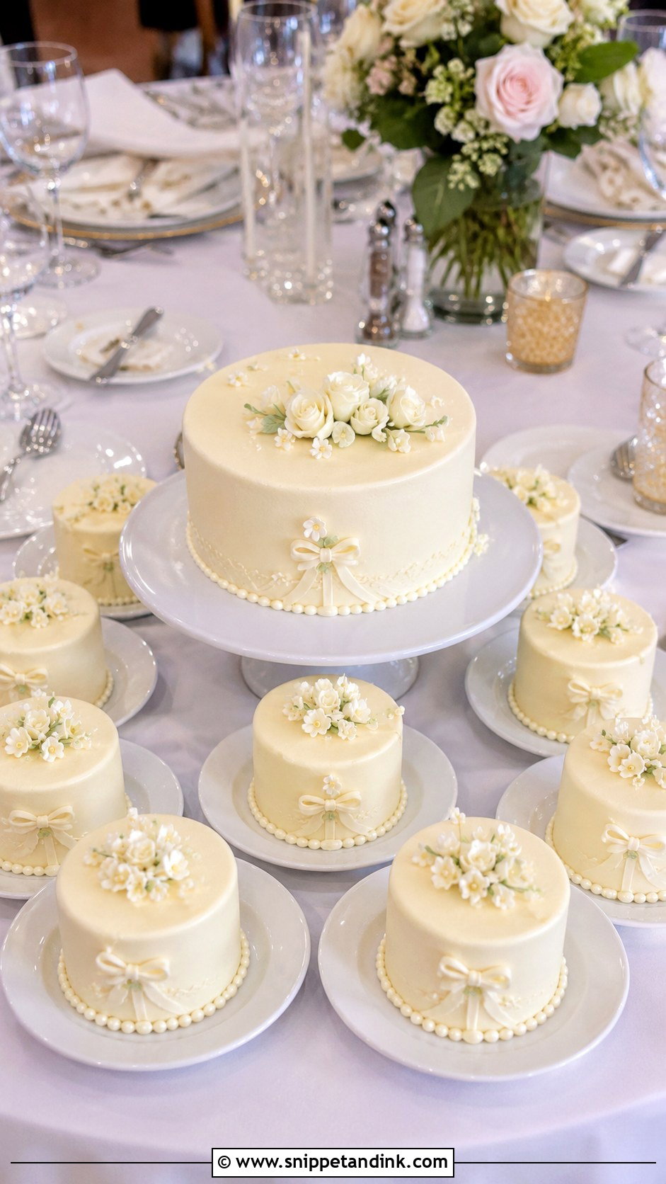 Mini Wedding Cake - Snippet and Ink - 25 Wedding Cake Business