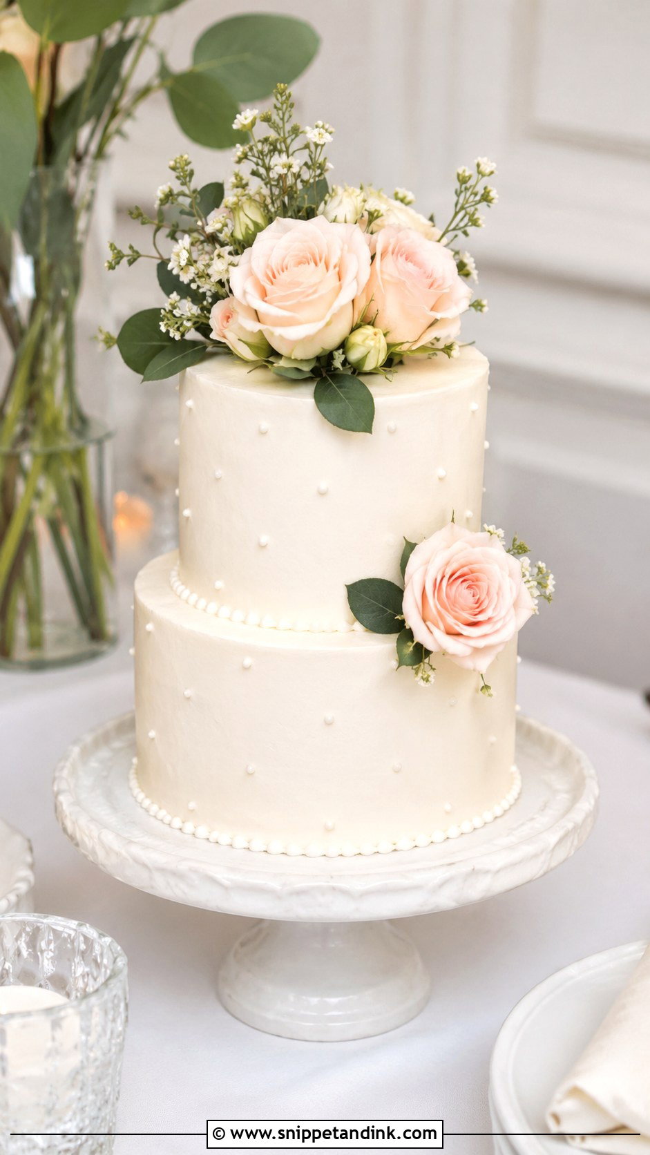 Mini Wedding Cake - Snippet and Ink - 30 Simple Unique Wedding Cake Ideas
